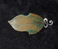 Leather Barrette