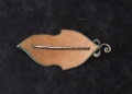 Leather Barrette