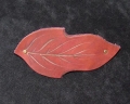 Leather Barrette