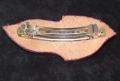 Leather Barrette