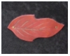 Leather Barrette
