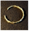 Patinated Brass Bracelet